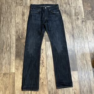 Citizens Of Humanity Men’s Sid Classic Straight Dark Wash Denim Jeans Size 29x33